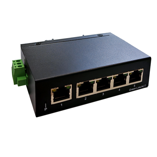 5-port industrial-grade Ethernet switch T1005A-5F