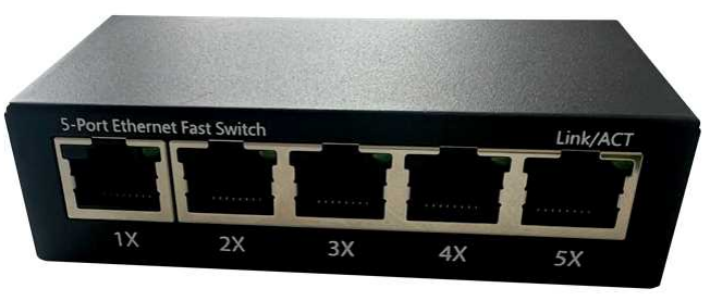 5-port Ethernet Switch T1005C-5F