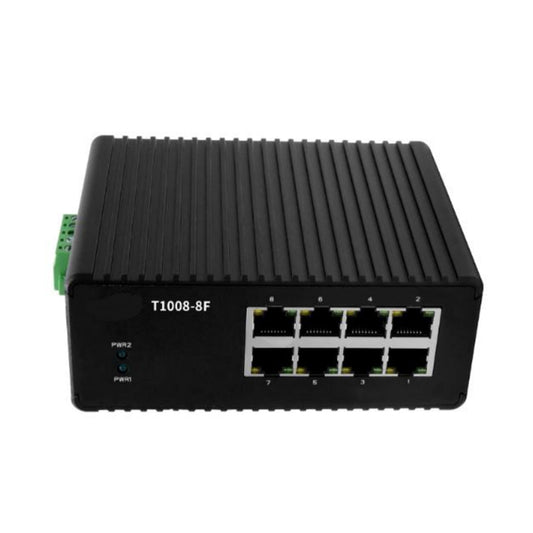 Industrial 8-port Unmanaged Ethernet Switch T1008-8F