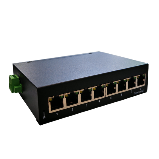 8-port industrial-grade Ethernet switch T1008A-8F